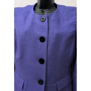 Le Suit Blazer Size 10 Purple Wildberry Suit Seperates Jacket Executive‎ NWT